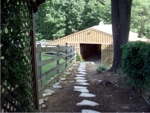 Four-Stall Horse Barn