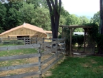 Four-Stall Horse Barn